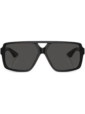 Oliver Peoples lunettes de soleil 1977C à monture oversize - Noir