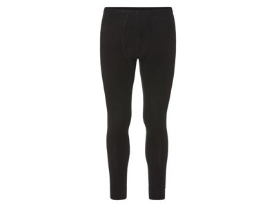 LIVERGY PREMIUM Heren thermo onderbroek met merinowol (Zwart, XL)