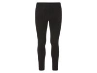 LIVERGY PREMIUM Heren thermo onderbroek met merinowol (Zwart, M)