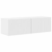 TV Wandkast Glanzend Wit 60 x 31 x 29.5 cm Bewerkt hout