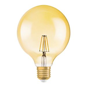 Osram Vintage 1906 LED E27 Globe Gloeilamp Goud 125mm 2.8W 200lm - 824  | Vervanger voor 25W