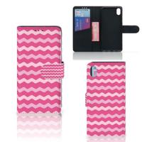 Xiaomi Redmi 7A | Telefoon Hoesje | Waves Pink