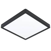 Eglo Vierkante plafondlamp Argolis 2 IP44 zwart 900281