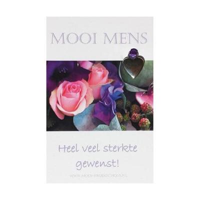 Mooi Mens Wenskaartje Heel veel sterkte gewenst!