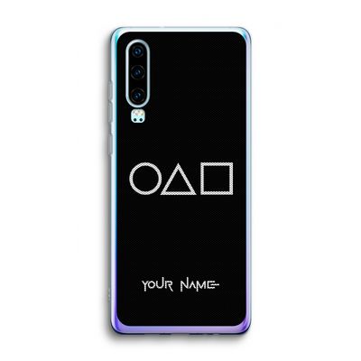 Squid Game: Huawei P30 Transparant Hoesje