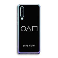 Squid Game: Huawei P30 Transparant Hoesje