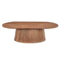 Livingfurn - Salontafel Salvator Oval 120 - Mangohout - thumbnail