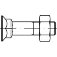 TOOLCRAFT 111790 Verzonken schroeven met vierkante hals M12 40 mm Buitenzeskant DIN 608 Staal 100 stuk(s)