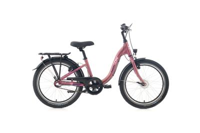 NOXON atb jeugd "rocky nd" (#1) bike rocky nd 24/34 wave 8sp dusty pink