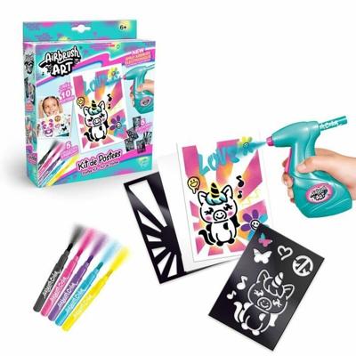 Tekeningen om te schilderen Canal Toys Airbrush Art Poster Creation Wit
