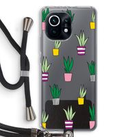 Sanseveria: Xiaomi Mi 11 Transparant Hoesje met koord