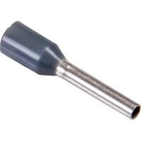 Eindaderhulzen geisoleerd 0.75mm 14.0/8.0 mm grijs 500 stuks