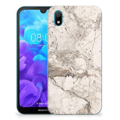 Huawei Y5 (2019) | TPU | Siliconen hoesje | Marmer Beige