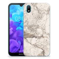 Huawei Y5 (2019) | TPU | Siliconen hoesje | Marmer Beige
