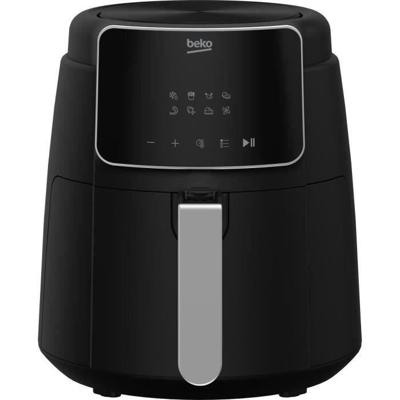 Multifunctionele olievrije friteuse - BEKO - FRL2244B - 1500 W - 3,9 L voor 0,8 kg friet - 8 programma's - Touchscreen - Zwart