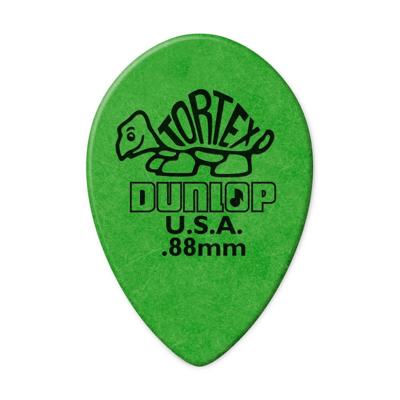 Dunlop Tortex Small Teardrop 0.88mm Plectrum - Per Stuk