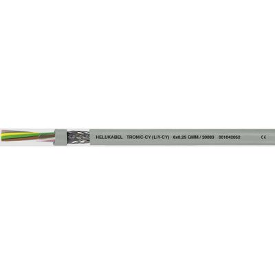 HELU 20065-500 Datakabel LiYCY 16 x 0.34 mm² Grijs 500 m