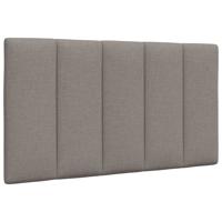 Hoofdbordkussen "Hanko" 90 cm stof taupe