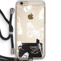 Tiny Bugs: iPhone 6 PLUS / 6S PLUS Transparant Hoesje met koord