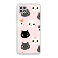Katten: Samsung Galaxy A22 4G Transparant Hoesje