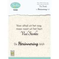 Nellie's Choice • clear stempel nederlands condoleance teksten nr. 3