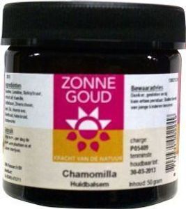 Zonnegoud Chamomilla huidbalsem (50 gr)