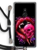Dodelijk zoet: Sony Xperia XZ2 Transparant Hoesje met koord