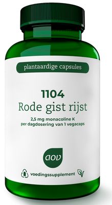 AOV 1104 Rode Gist Rijst Extract Vegacaps