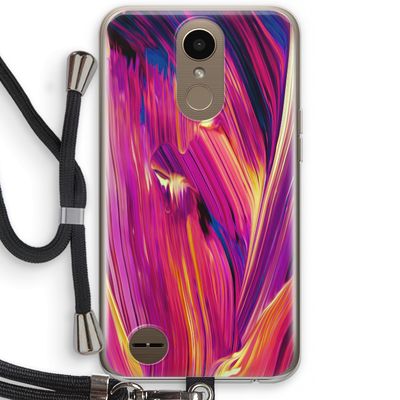 Phoenix: LG K10 (2017) Transparant Hoesje met koord