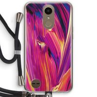 Phoenix: LG K10 (2017) Transparant Hoesje met koord