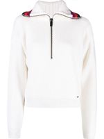 Sonia Rykiel pull en laine à fermeture zippée - Tons neutres