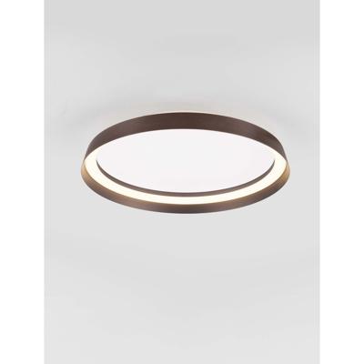 Lyora Design plafonniereOrmi Ø 45cm koffie bruin - 9345696