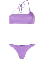 The Attico bikini asymétrique à une épaule - Violet