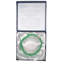 Halfedelstenen Armband in Geschenkdoos Jade - thumbnail