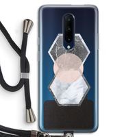 Creatieve toets: OnePlus 7 Pro Transparant Hoesje met koord