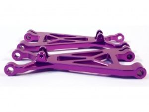 Aluminium lower suspension arm (purple/1 pair)