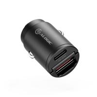 Alogic Rapid Power 2-port mini USB-C/USB-A car charger (30W)