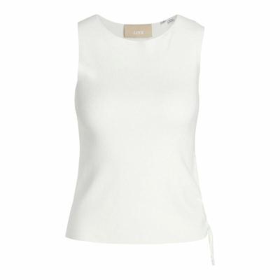 Tank Top Dames Jack & Jones Jxdahlia Top Knit Wit - Maat: M