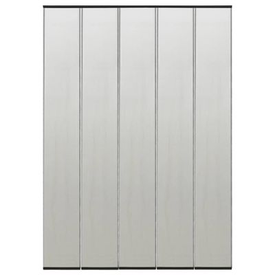 VidaXL Vliegengordijn 10-delig 240x240 cm mesh zwart