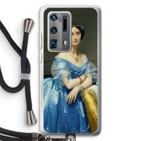 Eleonore: Huawei P40 Pro Plus Transparant Hoesje met koord