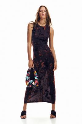 Oosters midijurk - BROWN - XL