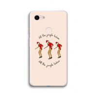 Jingle Ladies: Google Pixel 3 XL Transparant Hoesje