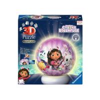 Ravensburger 3d puzzel nachtlamp gabby's dollhouse - 73st.