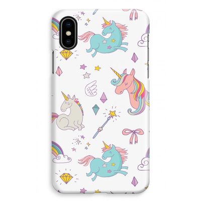 Fantasiewereld: iPhone XS Max Volledig Geprint Hoesje