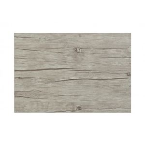 1x stuks Kantoor bureau onderlegger hout look grijs 45 x 30 cm