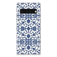 Google Pixel 6 Pro | TPU Case | Flower Blue