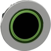 Schneider Electric ZB4FW933 ZB4FW933 Plat, Terugstelbaar (Ø) 30.5 mm Zonder markering Chroom, Groen 1 stuk(s)