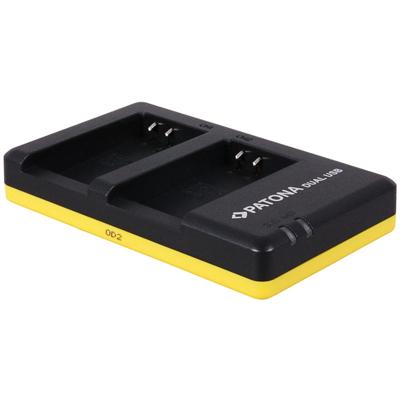 Nikon EN-EL20 / EN-EL22 Dual USB lader (Patona)
