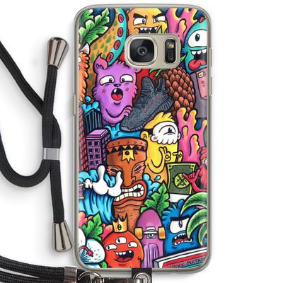 Vexx Mixtape: Samsung Galaxy S7 Transparant Hoesje met koord