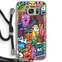 Vexx Mixtape: Samsung Galaxy S7 Transparant Hoesje met koord